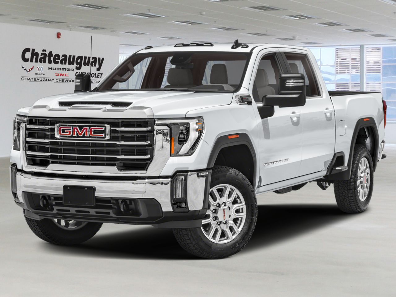 GMC Sierra 2500HD K2500 HD SIERRA CREW CAB SLE STD/BOX DURAMAX (3SA) 2026 Blanc sommet Ch&acirc;teauguay - photo #0