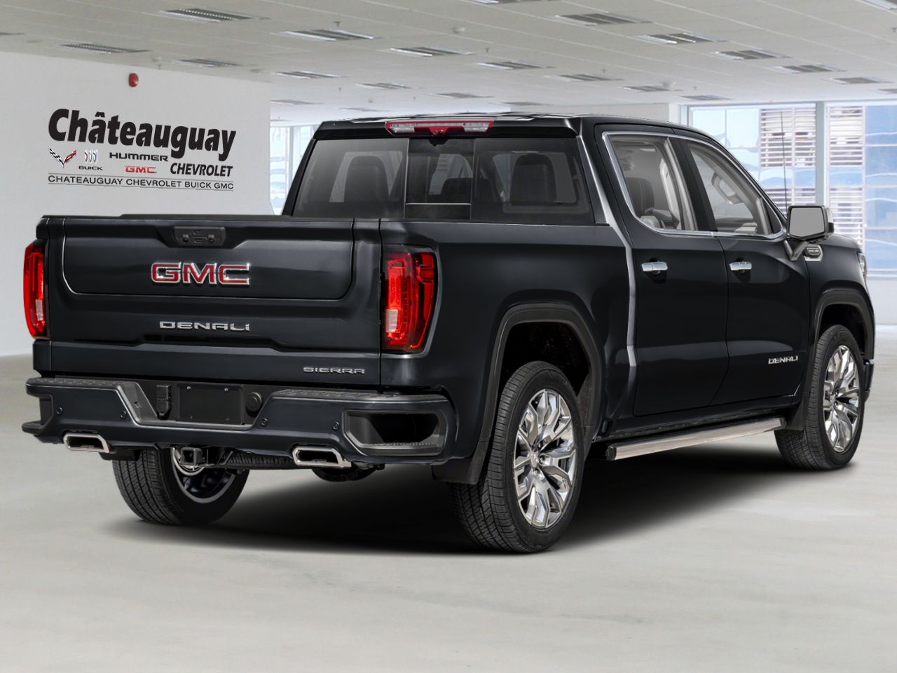 GMC Sierra 1500 Denali cabine multiplace 4RM 147 po 2026 Noir onyx Ch&acirc;teauguay - photo #2