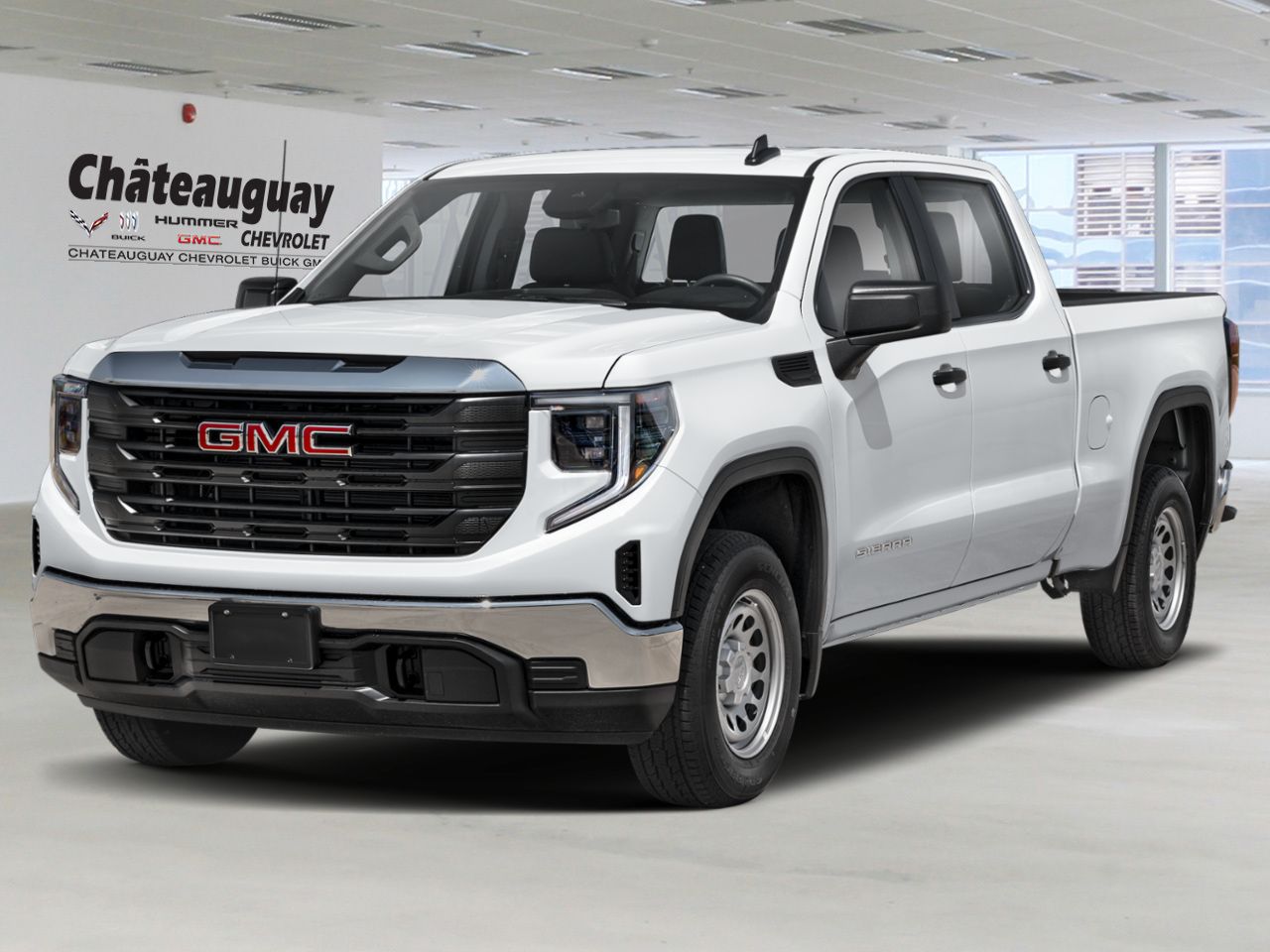 GMC Sierra 1500 K1500 SIERRA CREW CAB PRO STD/BOX (1SA) 2026 Blanc sommet Ch&acirc;teauguay - photo #0