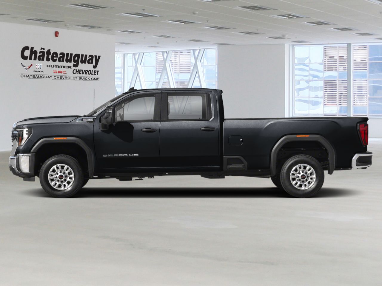 2025 GMC Sierra 2500HD K2500 HD SIERRA CREW CAB DENALI STD/BOX DURAMAX (5SA) Onyx Black Ch&acirc;teauguay - photo #2
