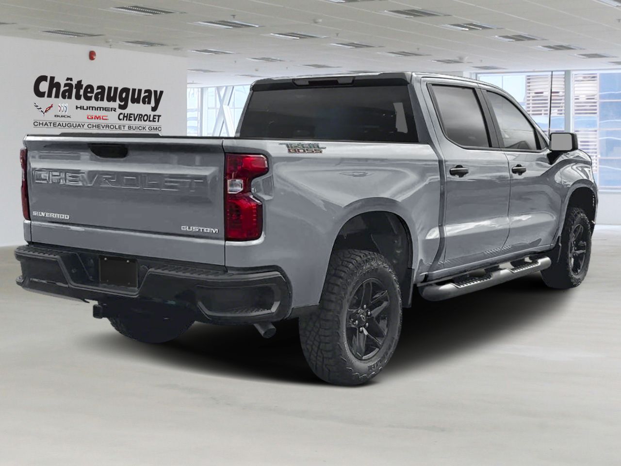 2026 CHEVROLET Silverado 1500 Custom Trail Boss cabine multiplace 4RM 157 po Black Ch&acirc;teauguay - photo #1