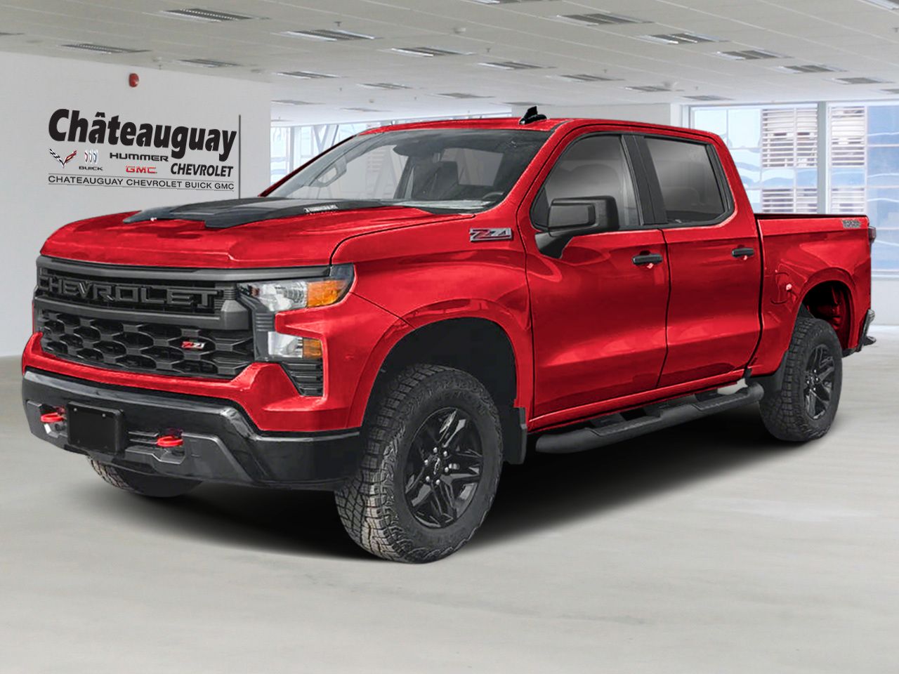 2026 CHEVROLET Silverado 1500 Custom Trail Boss cabine multiplace 4RM 157 po Red Hot Ch&acirc;teauguay - photo #0