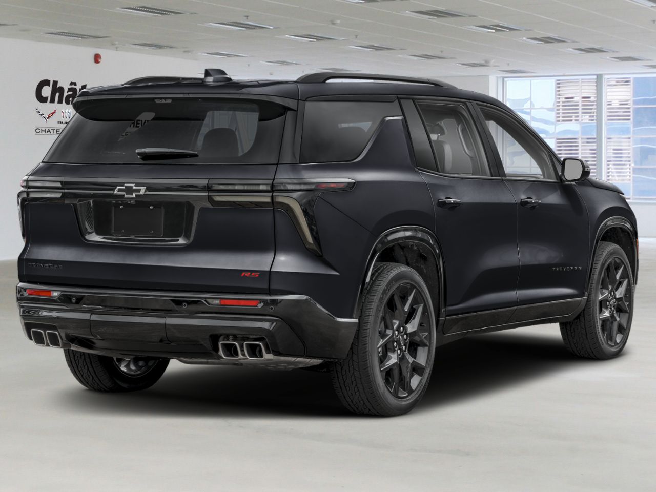 2026 CHEVROLET Traverse TRAVERSE AWD RS (2RS) Mosaic Black Metallic Ch&acirc;teauguay - photo #1
