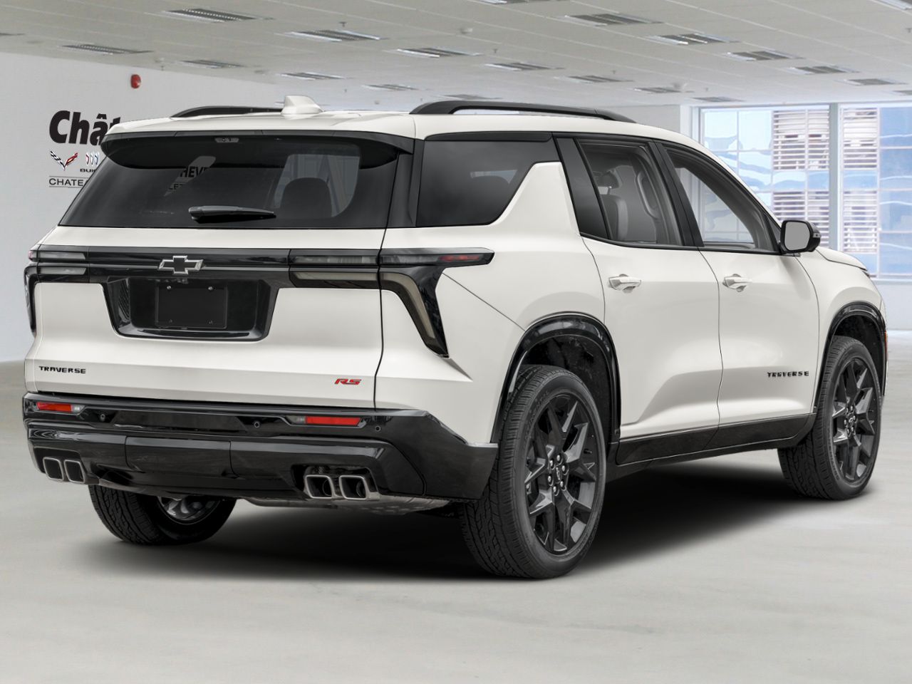2026 CHEVROLET Traverse TRAVERSE AWD RS (2RS) Polar White Tricoat Ch&acirc;teauguay - photo #1