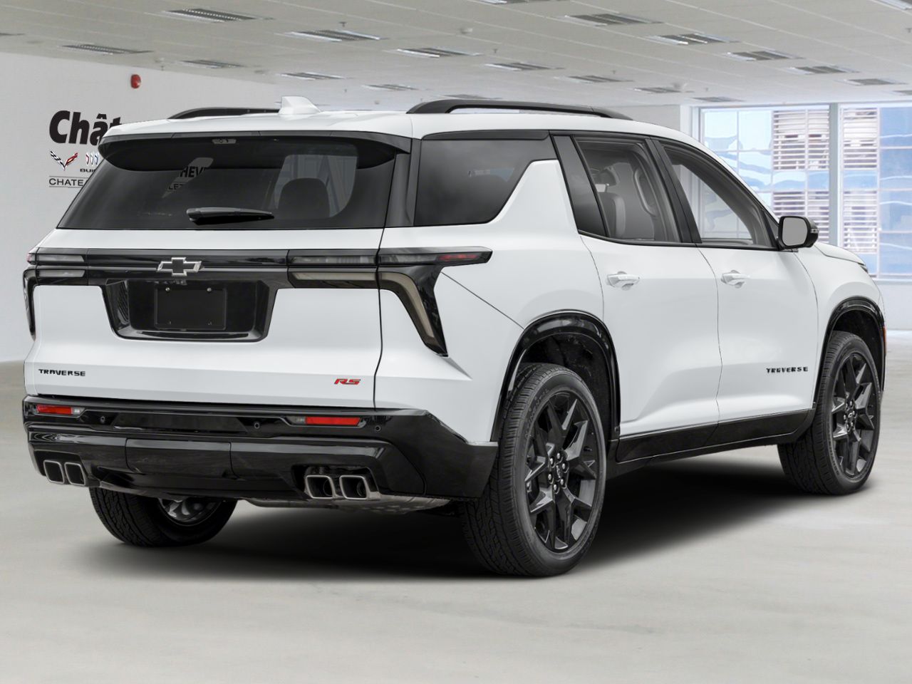 2026 CHEVROLET Traverse TRAVERSE AWD RS (2RS) Polar White Tricoat Ch&acirc;teauguay - photo #1