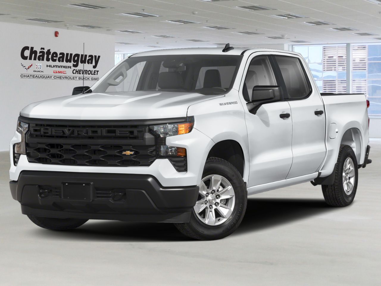 CHEVROLET Silverado 1500 K1500 SILVERADO CREW CAB WT STD/BOX (1WT) 2026 Blanc sommet Ch&acirc;teauguay - photo #0