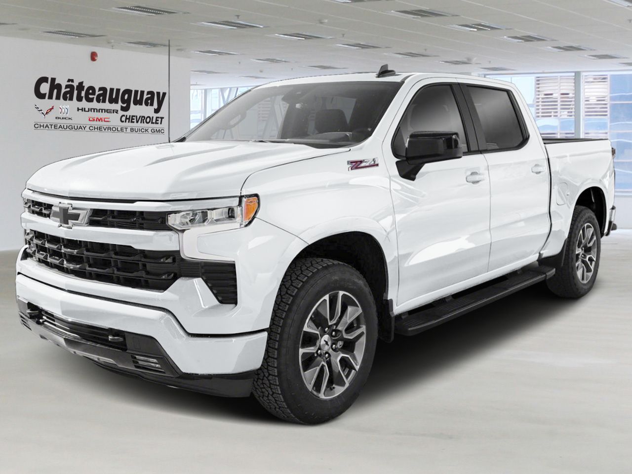 CHEVROLET Silverado 1500 RST cabine multiplace 4RM 147 po 2026 Blanc sommet Ch&acirc;teauguay - photo #0