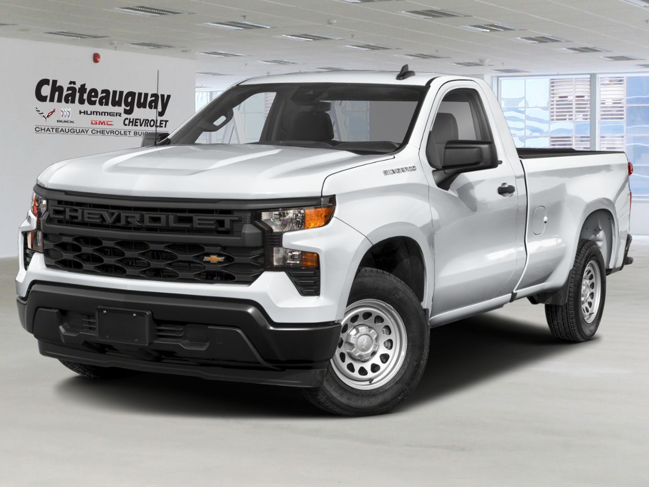 2026 CHEVROLET Silverado 1500 WT cabine classique 4RM 140 po Summit White Ch&acirc;teauguay - photo #0