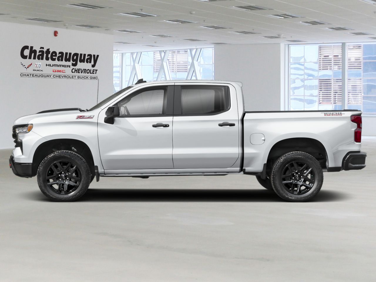 CHEVROLET Silverado 1500 K1500 SILVERADO CREW CAB LT TRAIL BOSS STD/BOX (2LT) 2026 Blanc sommet Ch&acirc;teauguay - photo #1