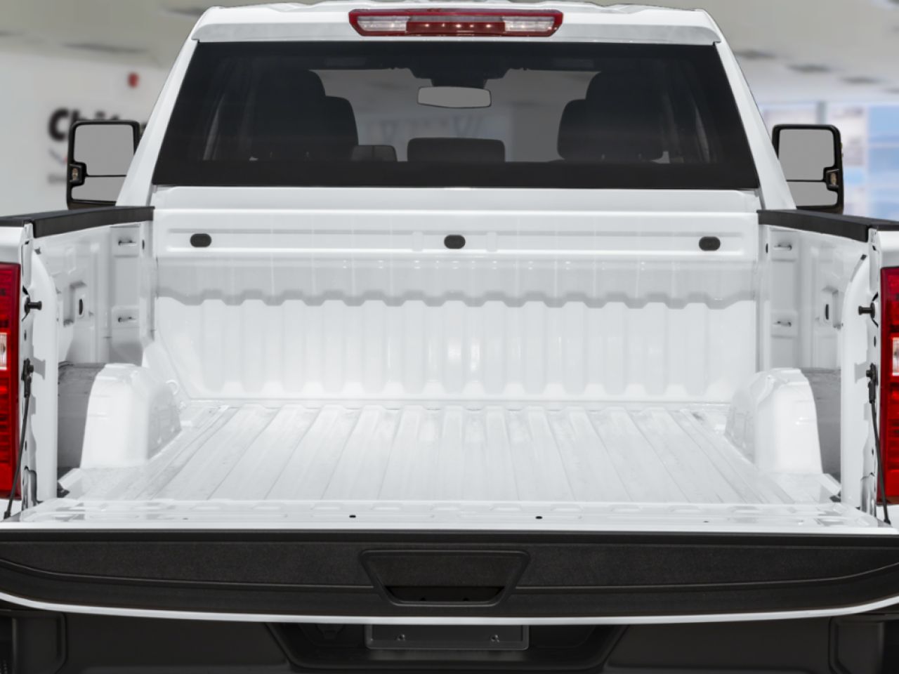 CHEVROLET Silverado 2500HD K2500 HD SILVERADO CREW CAB CUSTOM STD/BOX DURAMAX (1CX) TK 2025 Blanc sommet Ch&acirc;teauguay - photo #5