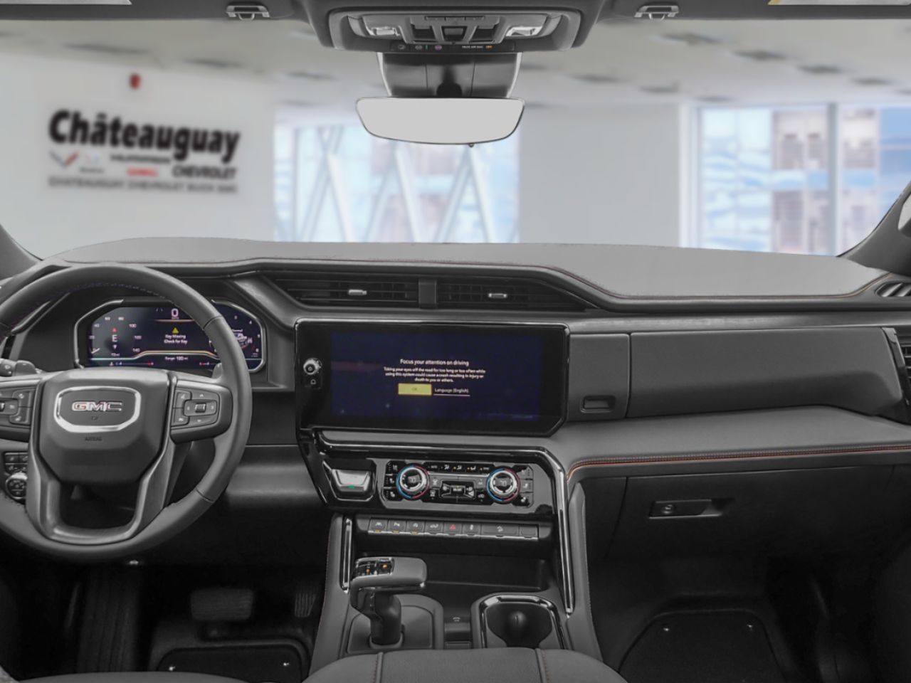 GMC Sierra 1500 AT4 cabine multiplace 4RM 157 po 2026 Noir onyx Ch&acirc;teauguay - photo #3
