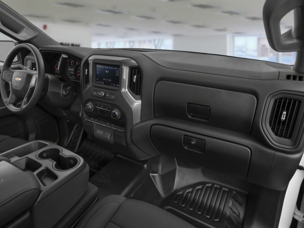 2026 CHEVROLET Silverado 1500 WT cabine classique 4RM 140 po Summit White Ch&acirc;teauguay - photo #4