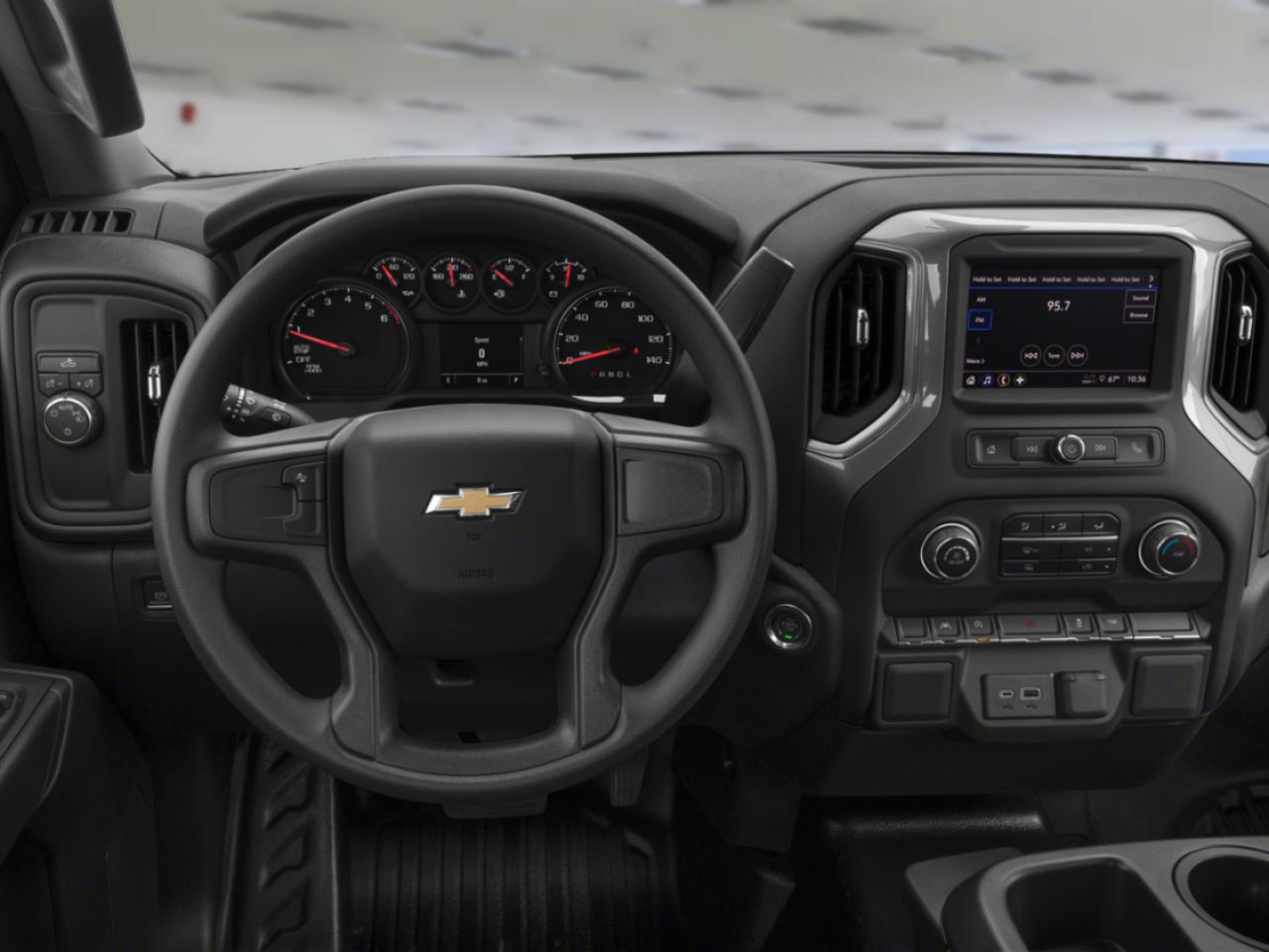2026 CHEVROLET Silverado 1500 WT cabine classique 4RM 140 po Summit White Ch&acirc;teauguay - photo #7