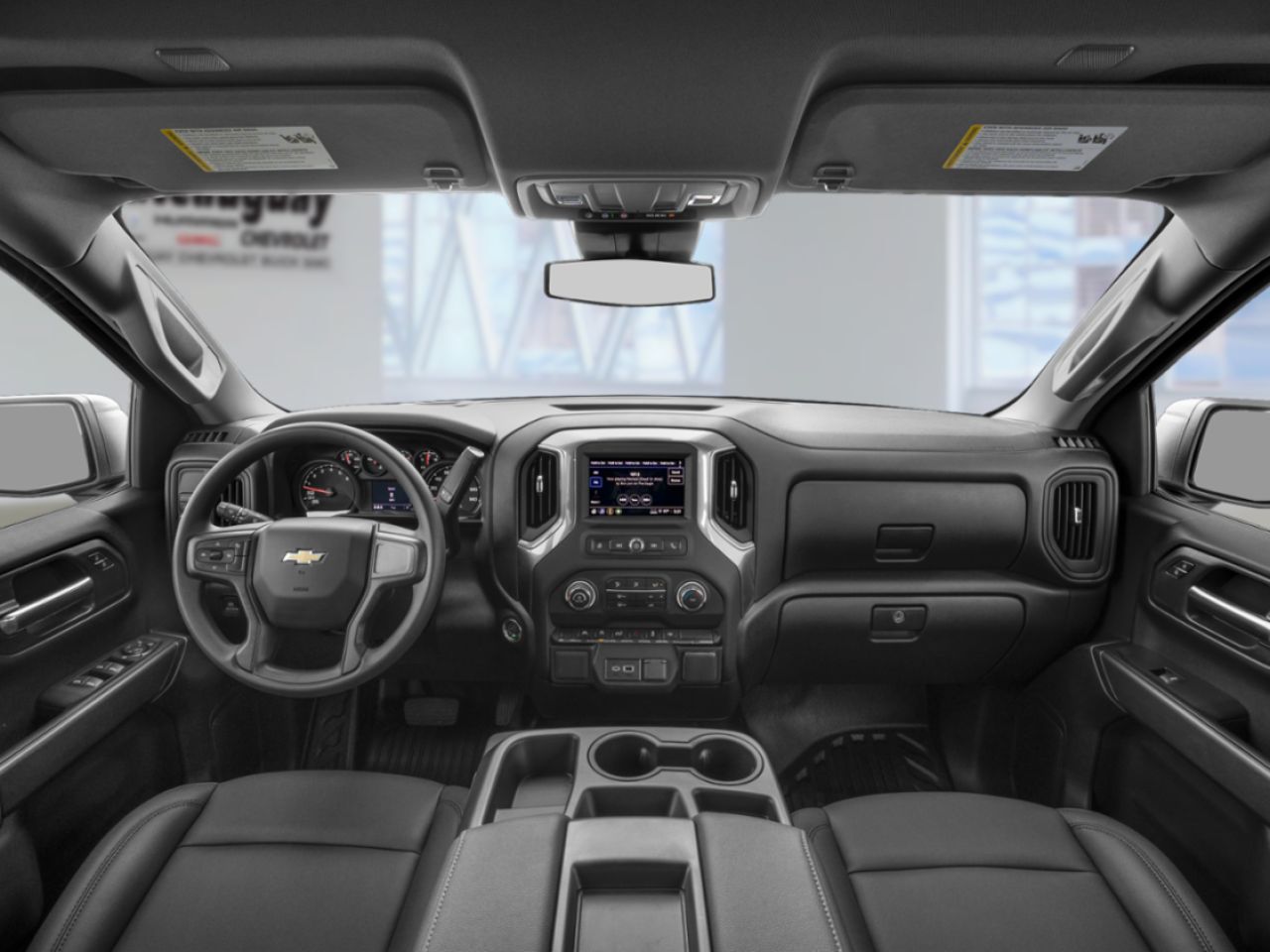 CHEVROLET Silverado 1500 K1500 SILVERADO CREW CAB WT STD/BOX (1WT) 2026 Blanc sommet Ch&acirc;teauguay - photo #11