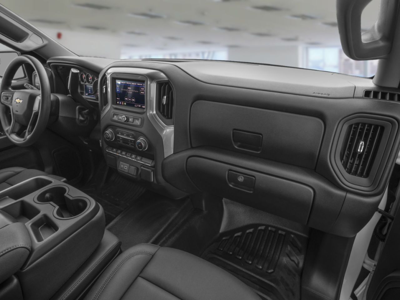 CHEVROLET Silverado 1500 K1500 SILVERADO CREW CAB WT STD/BOX (1WT) 2026 Blanc sommet Ch&acirc;teauguay - photo #7