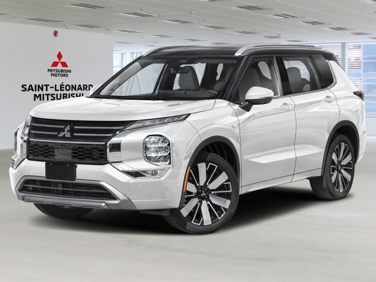 2026 Mitsubishi Outlander GT White Diamond/Black Roof Montreal - photo #0