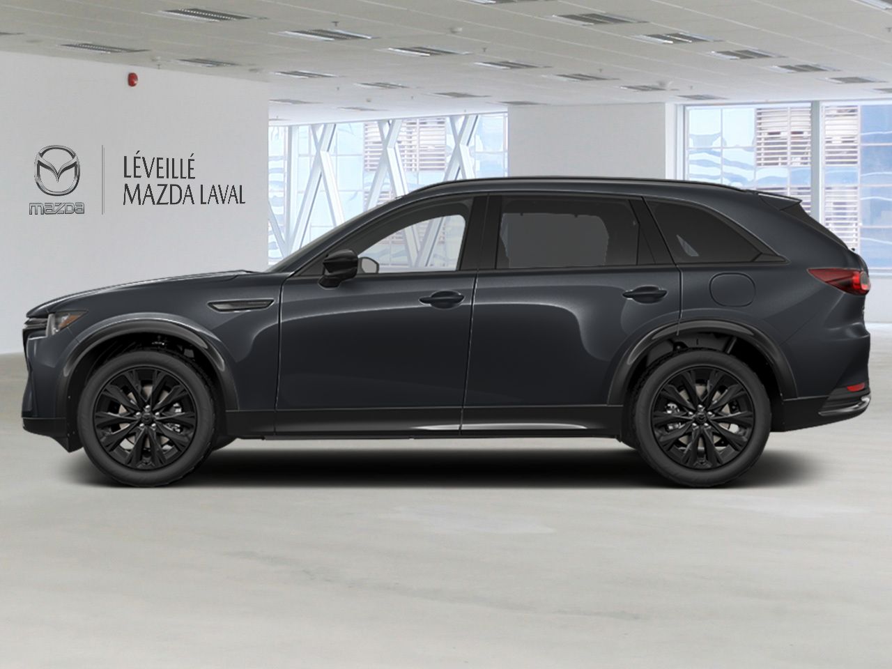 2026 Mazda CX-90 MHEV GT-P TI Jet Black Mica Laval - photo #1