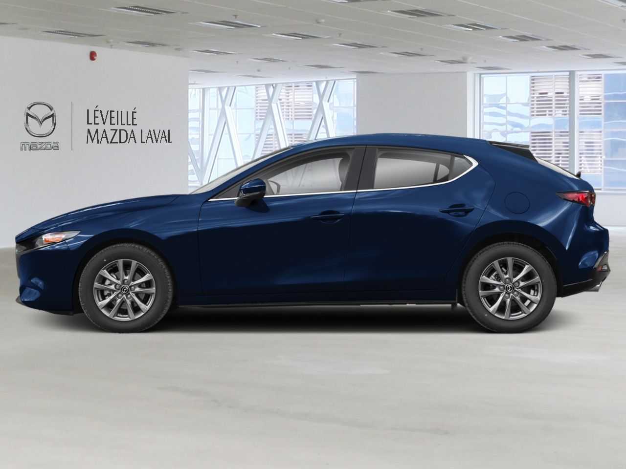 Mazda Mazda3 Sport GS TI i-ACTIV BA 2026 Bleu cristal fonc&eacute; mica Laval - photo #1