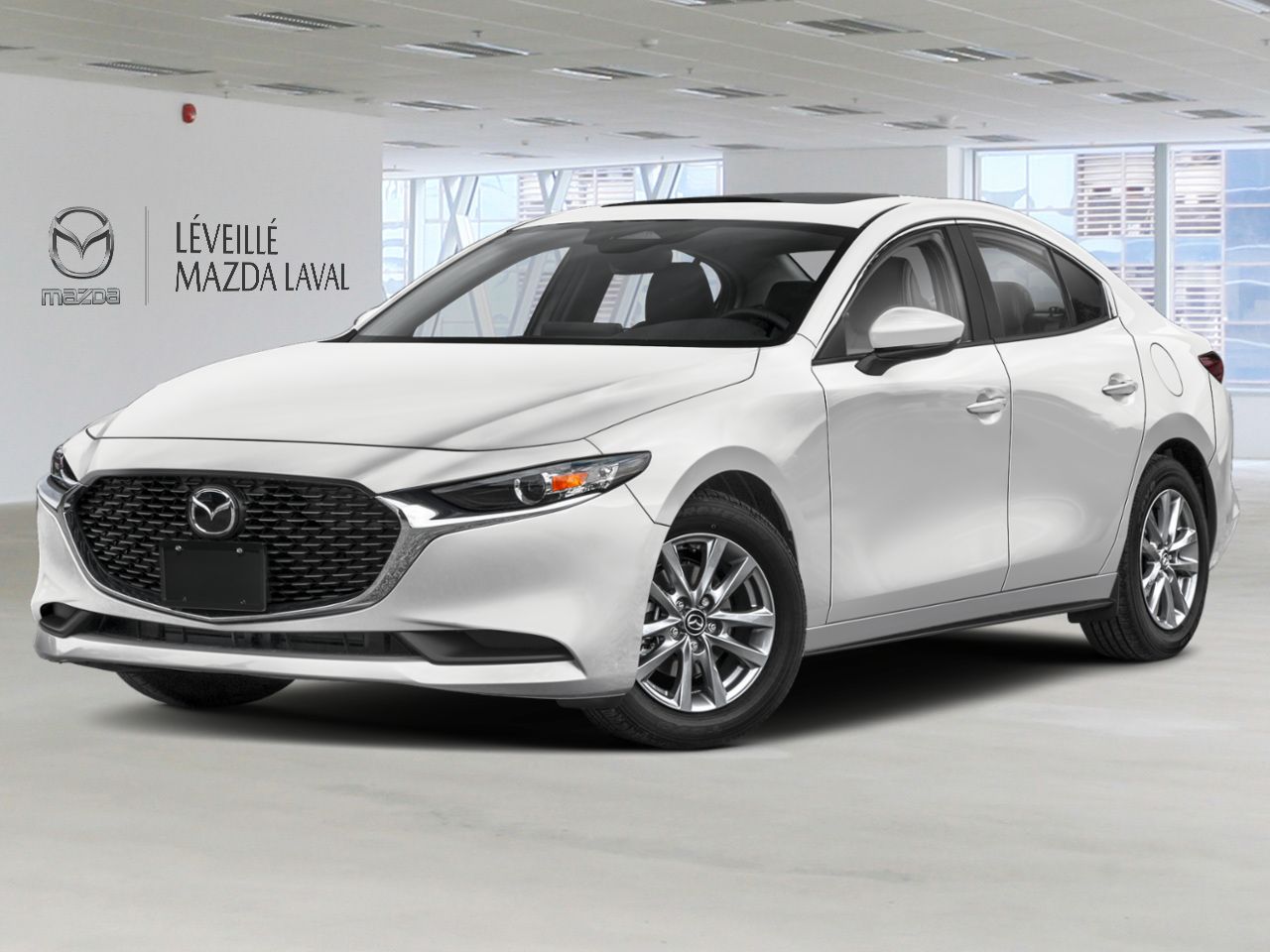 2026 Mazda Mazda3 GS TA Snowflake White Pearl Laval - photo #0
