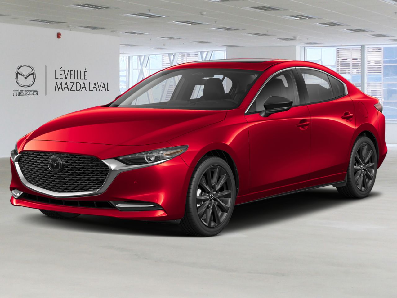 Mazda Mazda3 GT avec moteur turbo TI i-ACTIV 2026 Rouge Laval - photo #0
