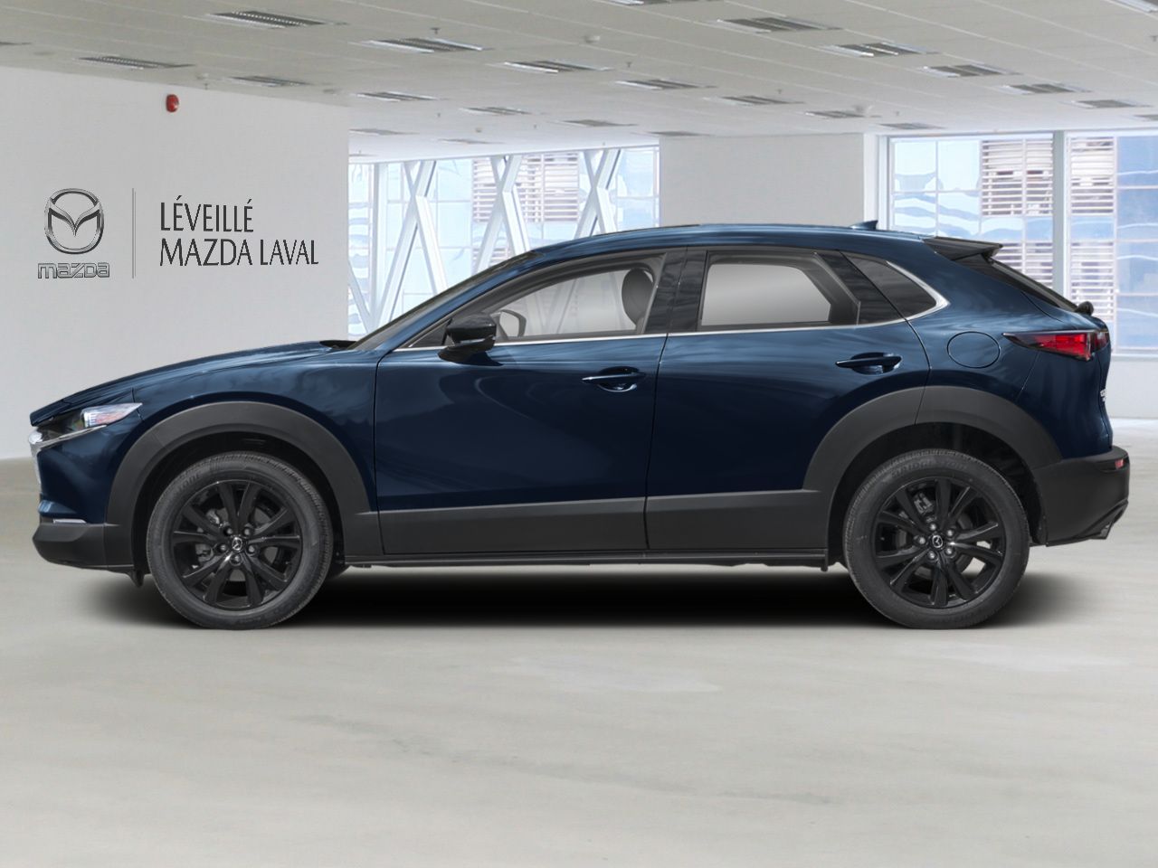 Mazda CX-30 GT TI avec moteur turbo 2026 Bleu cristal fonc&eacute; mica Laval - photo #1
