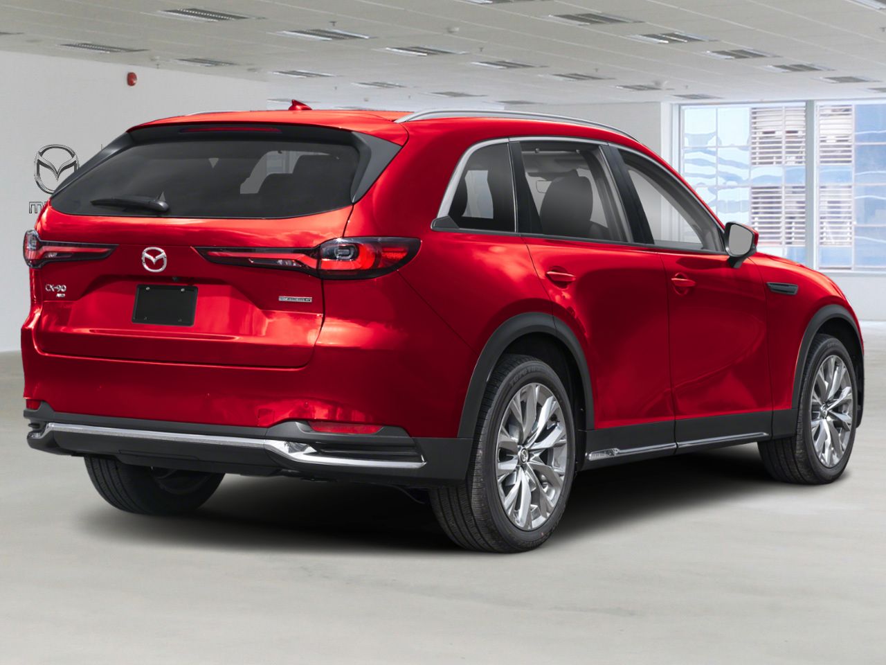2026 Mazda CX-90 MHEV GT TI Soul Red Crystal Metallic Laval - photo #1