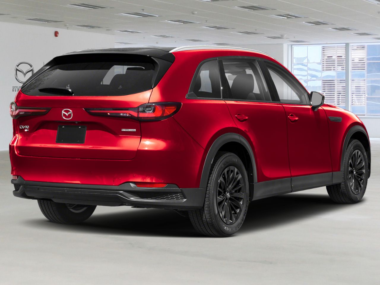 2026 Mazda CX-90 hybride l&eacute;ger GS-L TI Red Laval - photo #1