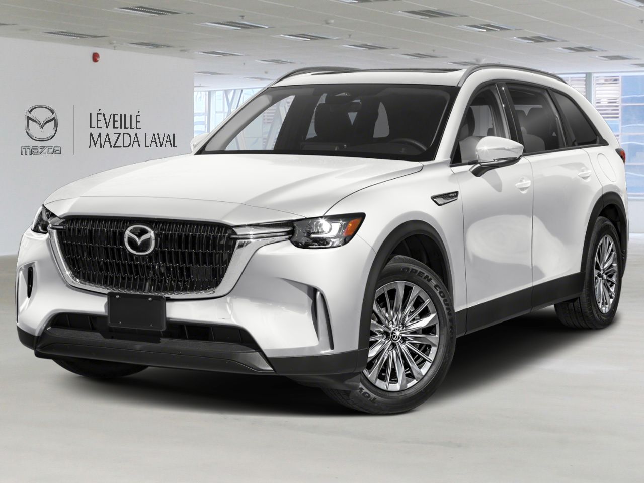 2026 Mazda CX-90 hybride rechargeable GS-L TI White Laval - photo #0