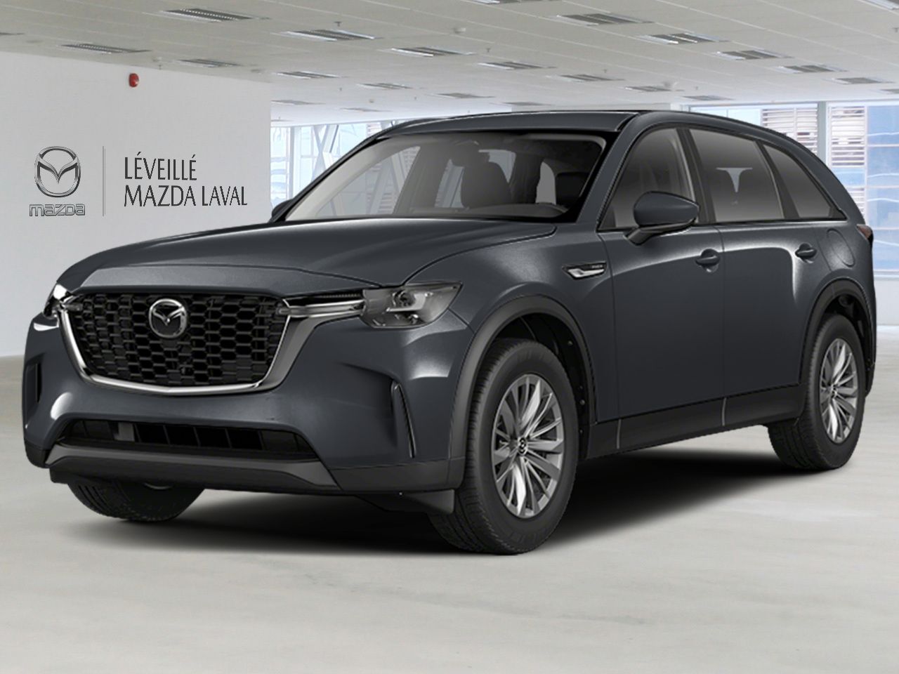 Mazda CX-90 hybride rechargeable GS TI 2026 Noir Laval - photo #0