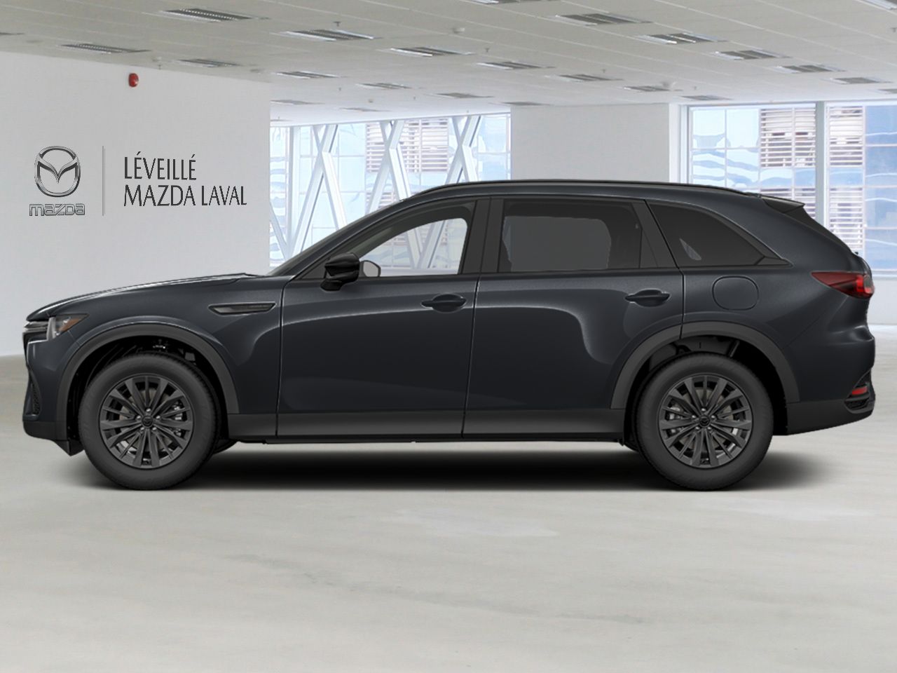 2026 Mazda CX-70 PHEV GS SC TI Jet Black Mica Laval - photo #1