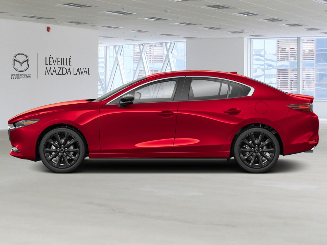 Mazda Mazda3 GT avec moteur turbo TI i-ACTIV 2026 Rouge Laval - photo #1
