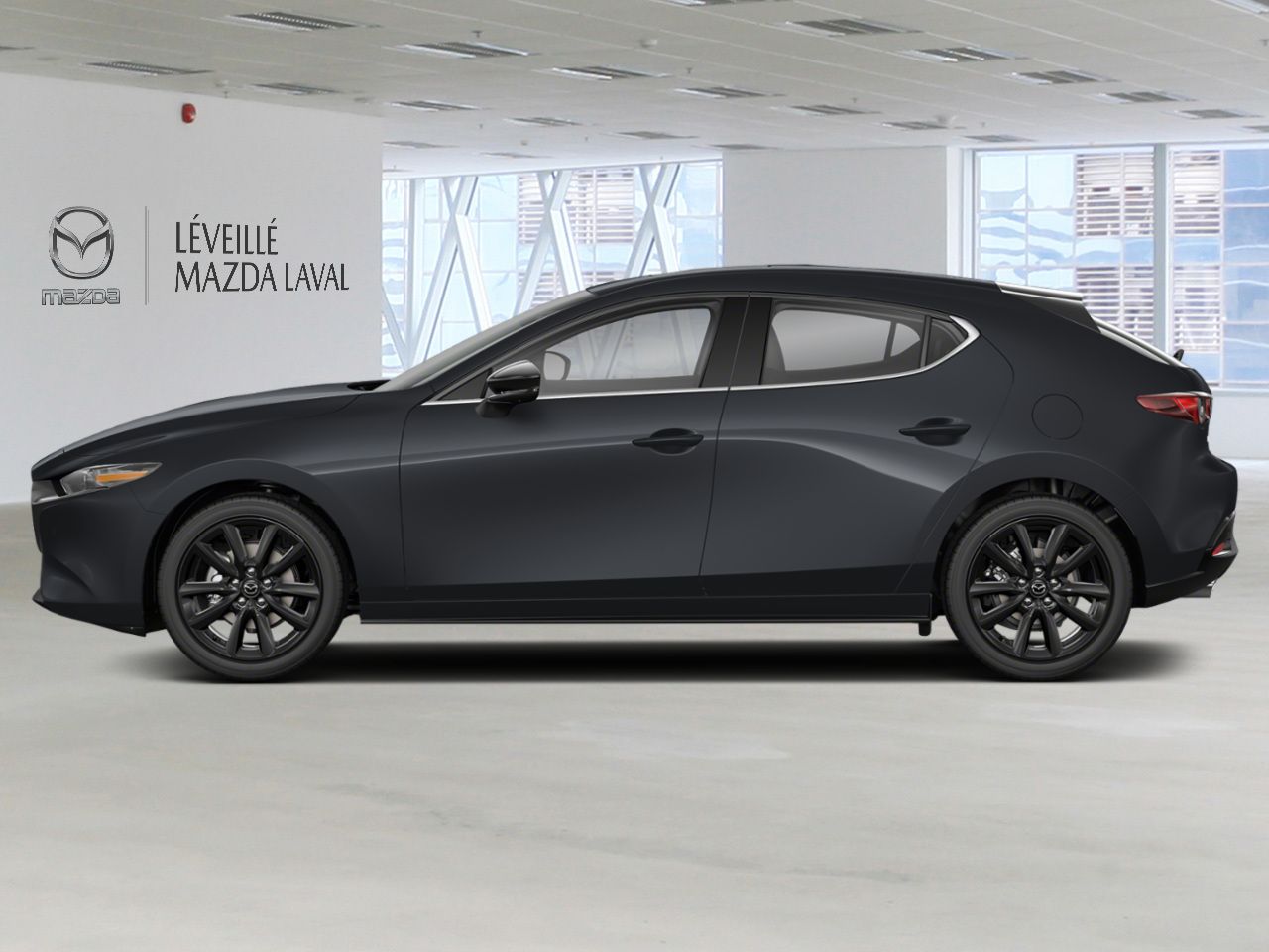 Mazda Mazda3 Sport GT avec moteur turbo BA TI i-ACTIV 2026 Noir Laval - photo #1