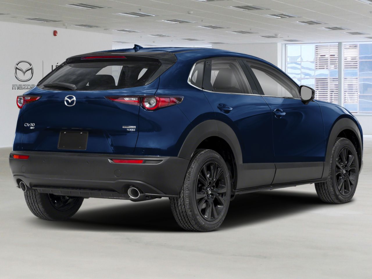 2026 Mazda CX-30 GT TI avec moteur turbo Deep Crystal Blue Mica Laval - photo #2