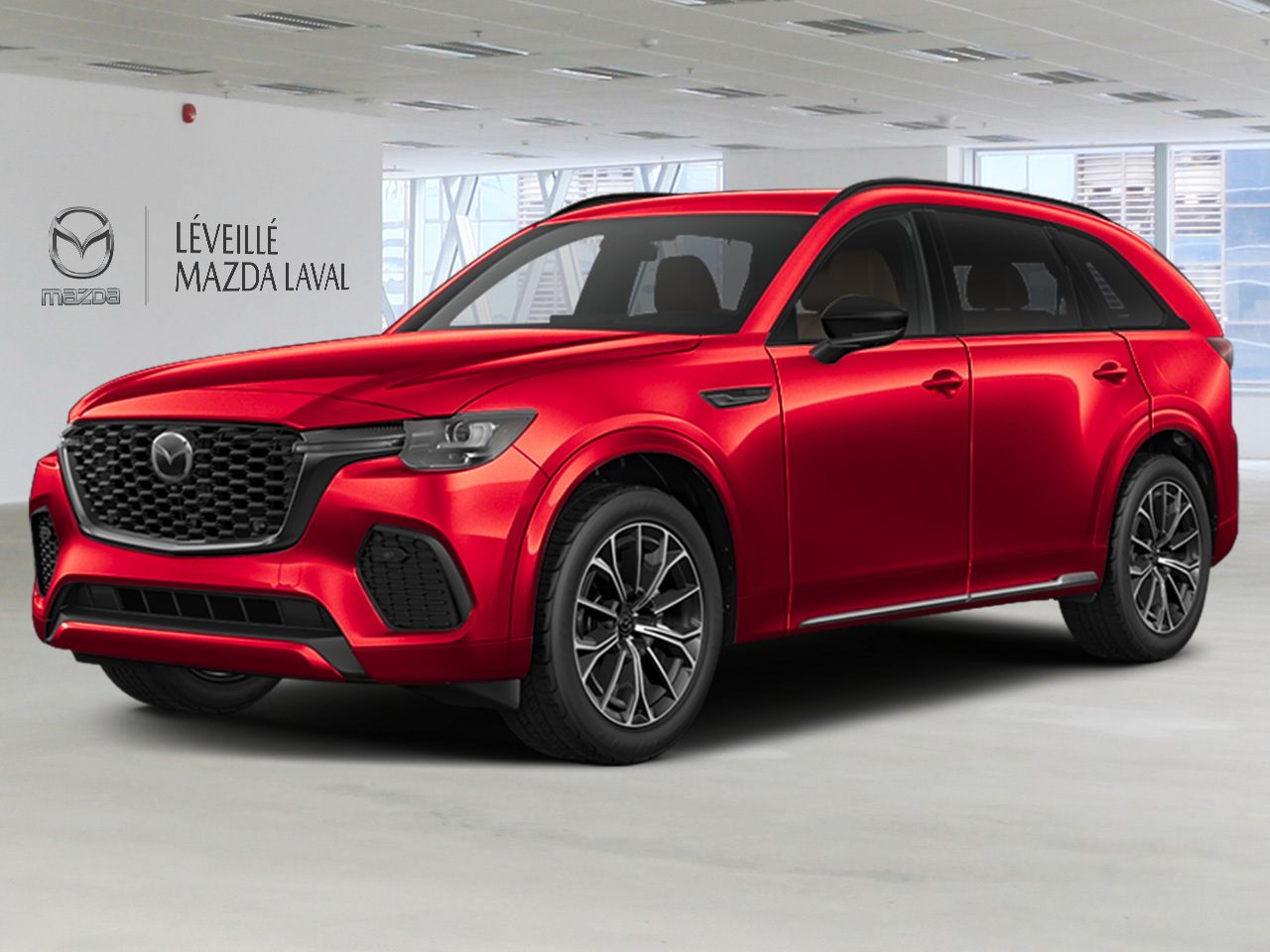 Mazda CX-70 hybride rechargeable Signature TI 2026 ROUGE CRISTAL VIBRANT M&Eacute;TALLIS&Eacute;-BEIGE WINDSOR Laval - photo #0