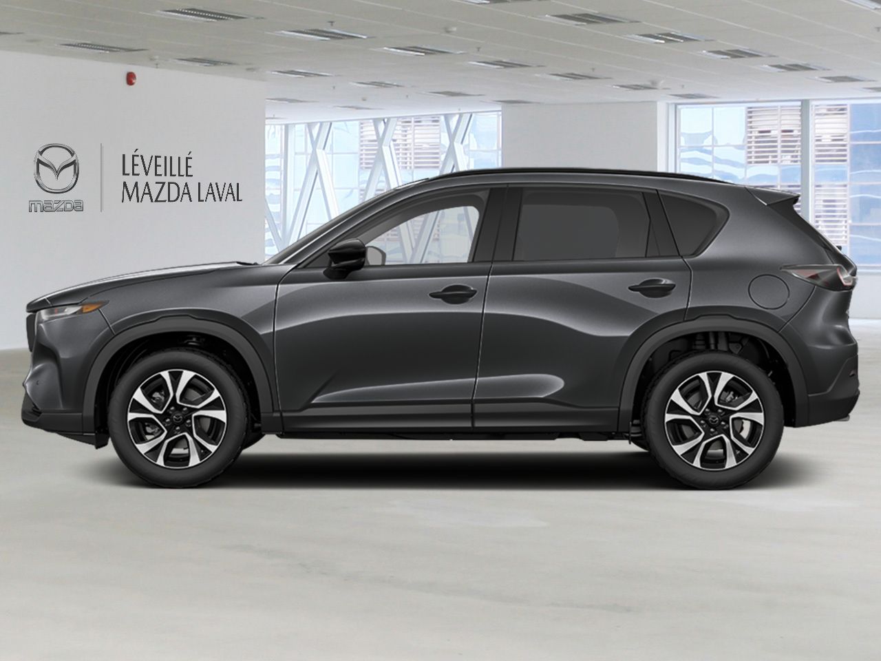 2026 Mazda CX-5 GS TI Machine Grey Metallic Laval - photo #1