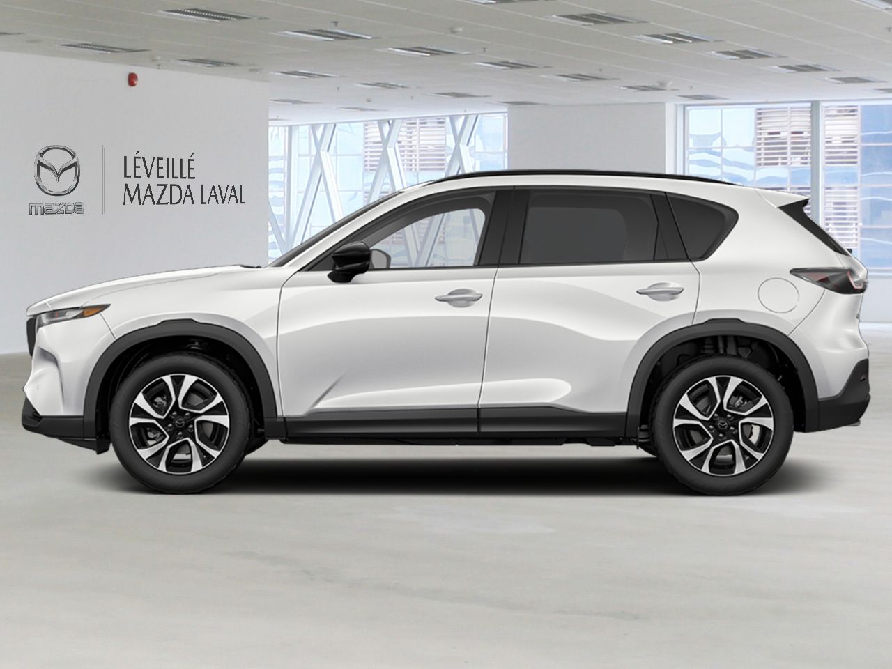 Mazda CX-5 GS TI 2026 Blanc rhodium m&eacute;tallis&eacute; Laval - photo #1