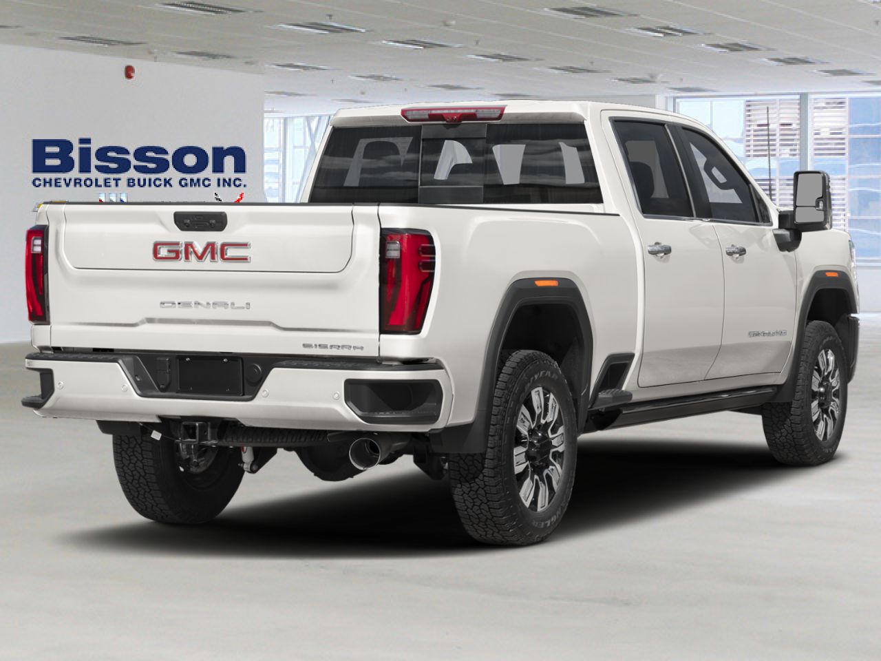 GMC Sierra 2500HD Denali cabine multiplace 4RM 159 po 2026 Blanc glacier 3 couches Thetford Mines - photo #1