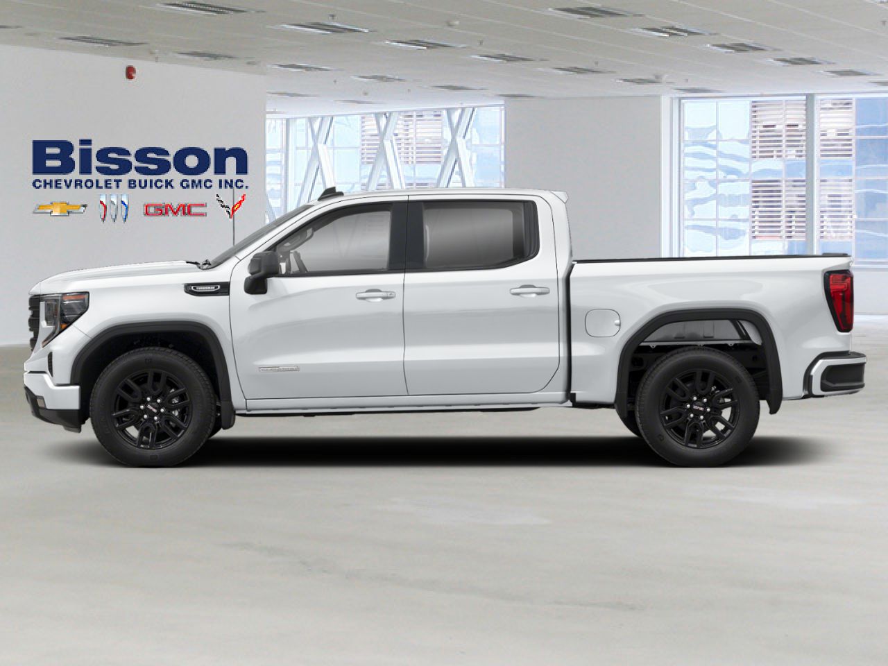 2026 GMC Sierra 1500 Elevation cabine multiplace 4RM 157 po Summit White Thetford Mines - photo #2