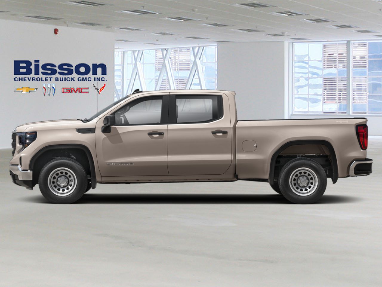 GMC Sierra 1500 Pro cabine multiplace 4RM 157 po 2026 Beige Thetford Mines - photo #1