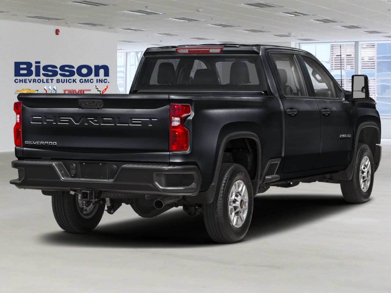 Chevrolet Silverado 2500HD LT cabine multiplace 4RM 159 po 2026 Noir Thetford Mines - photo #2