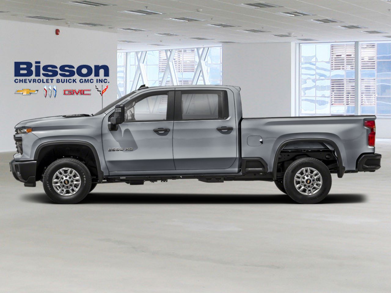 2026 Chevrolet Silverado 2500HD Custom cabine multiplace 4RM 172 po Sterling Grey Metallic Thetford Mines - photo #1