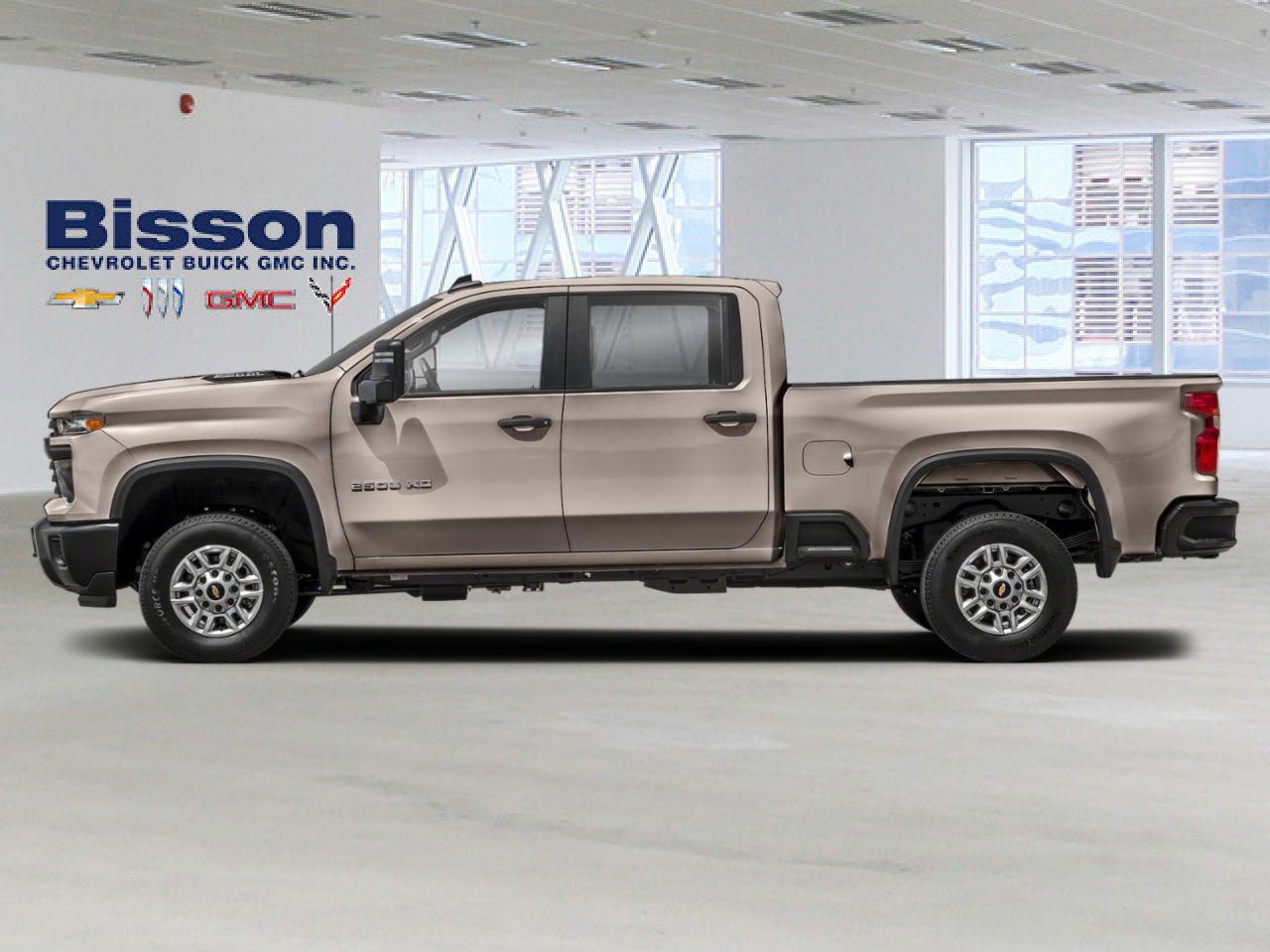 2026 Chevrolet Silverado 2500HD Custom cabine multiplace 4RM 172 po White Sands Thetford Mines - photo #1