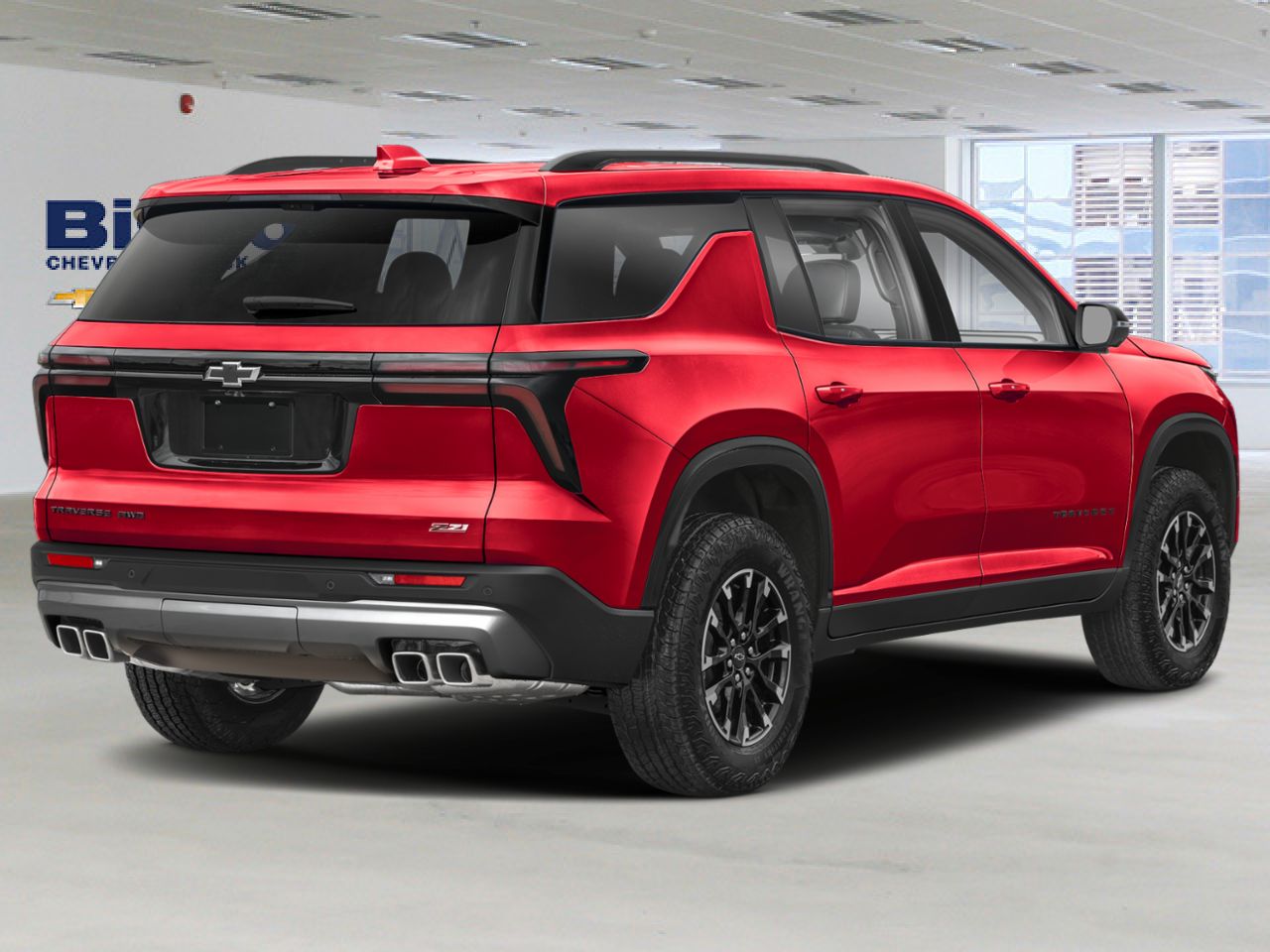 Chevrolet Traverse Z71 4 portes TI 2026 Teinte rouge &eacute;clatant Thetford Mines - photo #1