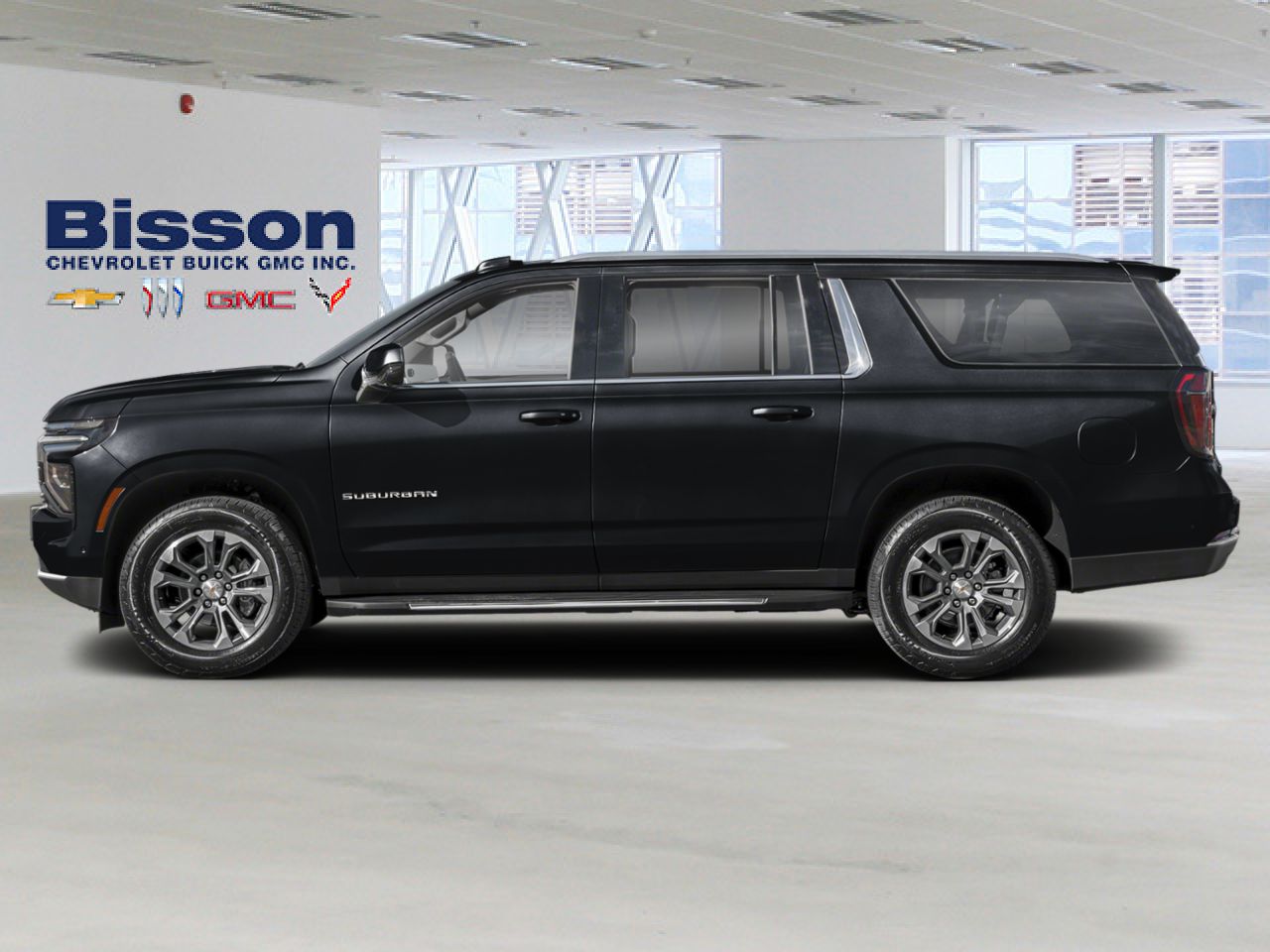 Chevrolet Suburban 4 RM 4 portes LS 2026 Noir Thetford Mines - photo #1