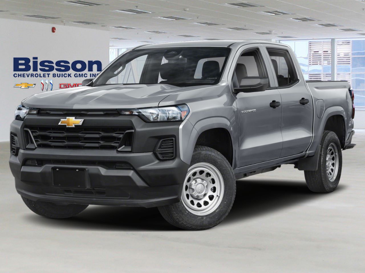 Chevrolet Colorado WT cabine multiplace 4RM 2026 Gris sterling m&eacute;tallis&eacute; Thetford Mines - photo #0