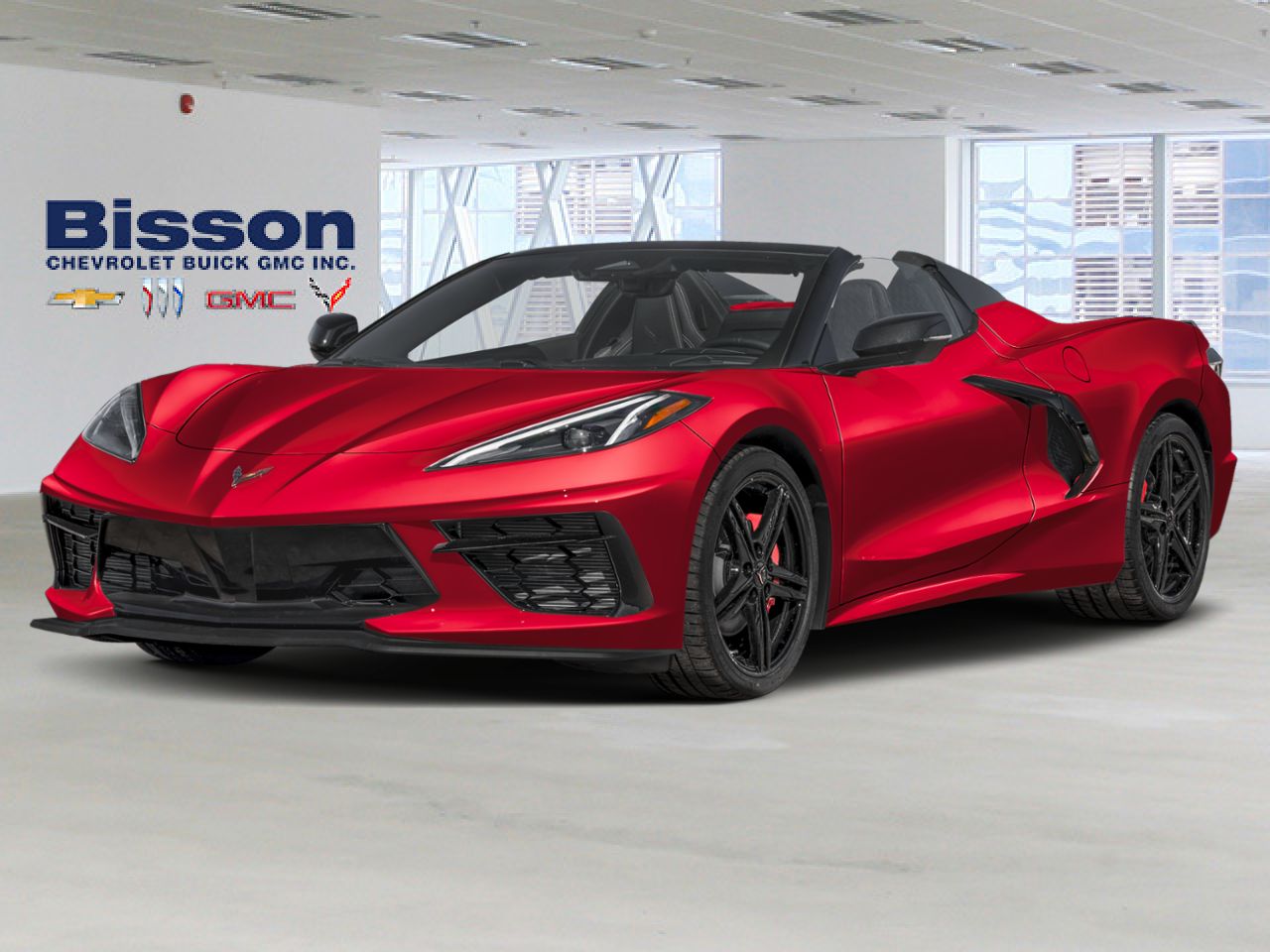 2026 Chevrolet Corvette Stingray cabriolet 2 portes avec 2LT Red Thetford Mines - photo #0