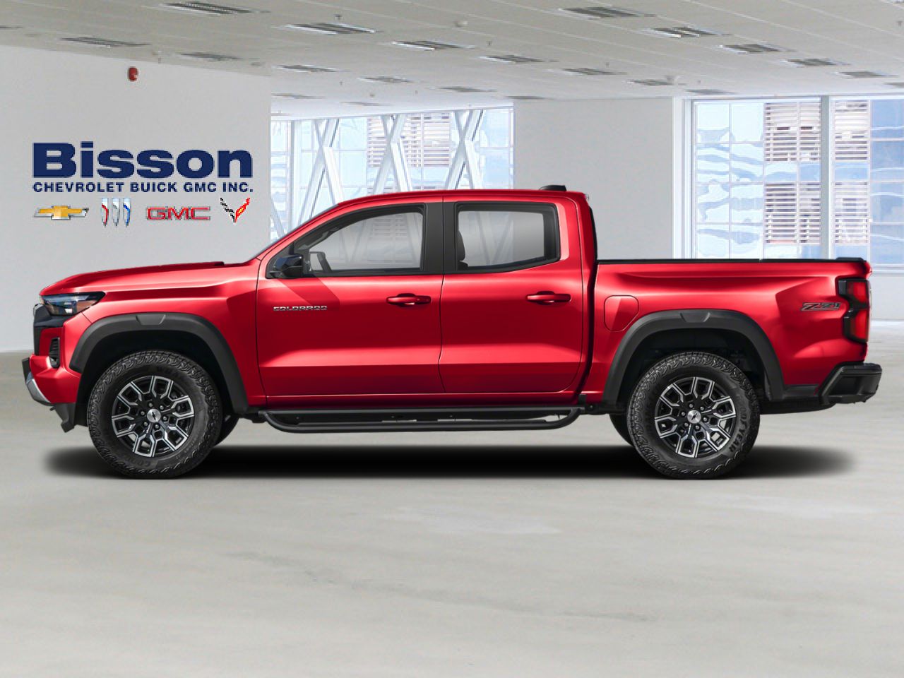 Chevrolet Colorado Z71 cabine multiplace 4RM 2026 TEINTE ROUGE ECLATANT Thetford Mines - photo #2