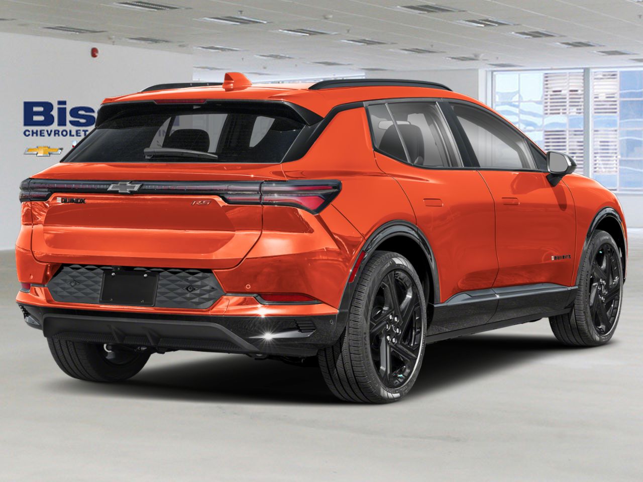 Chevrolet Equinox EV 4 portes RS 2026 Orange habanero Thetford Mines - photo #2