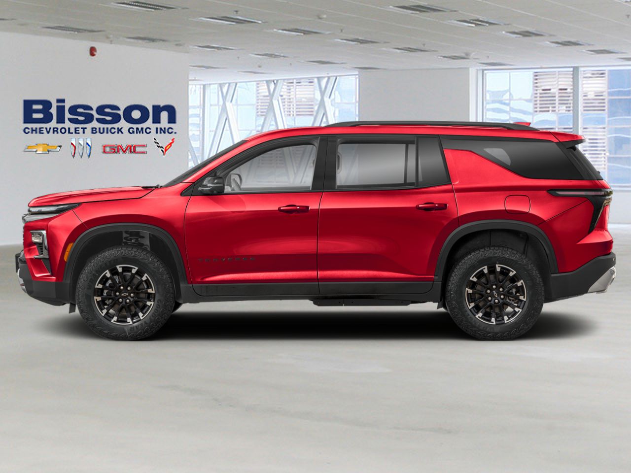 Chevrolet Traverse Z71 4 portes TI 2026 Teinte rouge &eacute;clatant Thetford Mines - photo #2