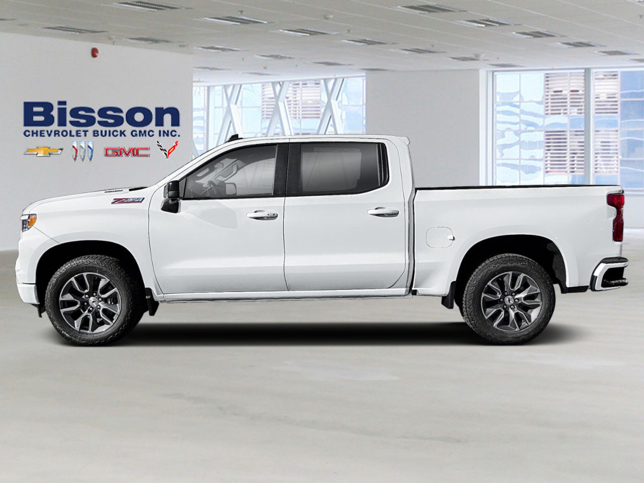 Chevrolet Silverado 1500 RST cabine multiplace 4RM 157 po 2026 Blanc sommet Thetford Mines - photo #1